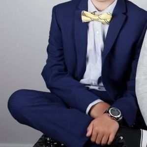 Boys blue suit Andrew Marc 12J